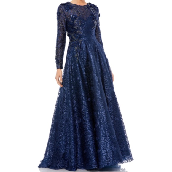 Mac Duggal Dresses & Skirts - MAC DUGGAL Mother of the Bride Groom Formal Wedding Floral Long Gown • size 16